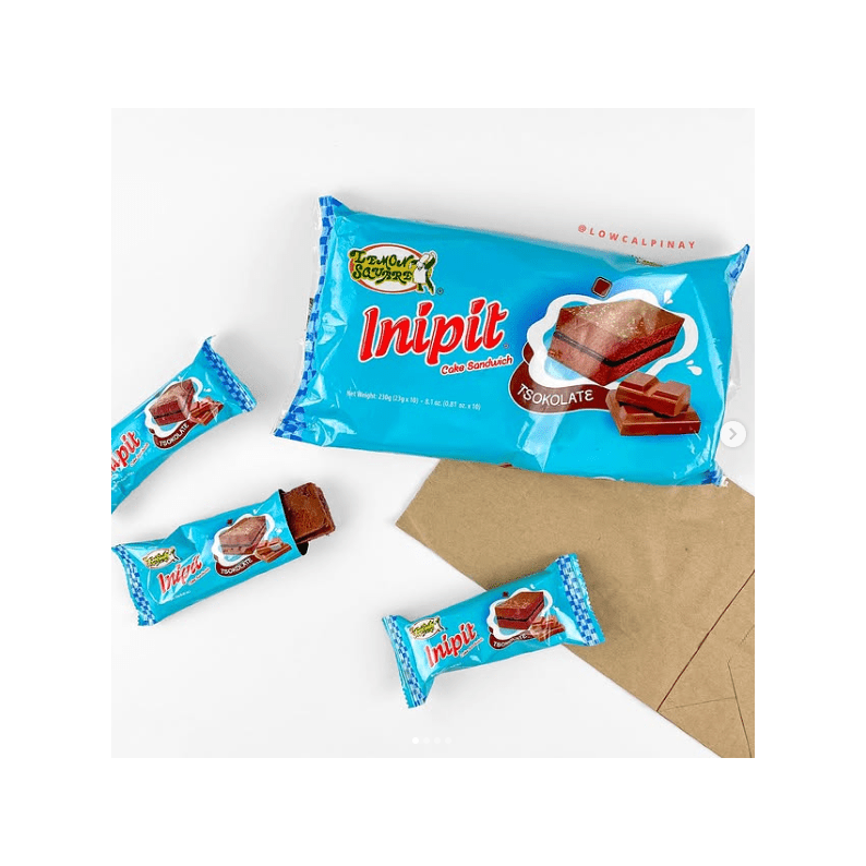 Lemon square Inipit Chocolate 23g x 10 - Golden Buffalo Grocery Store