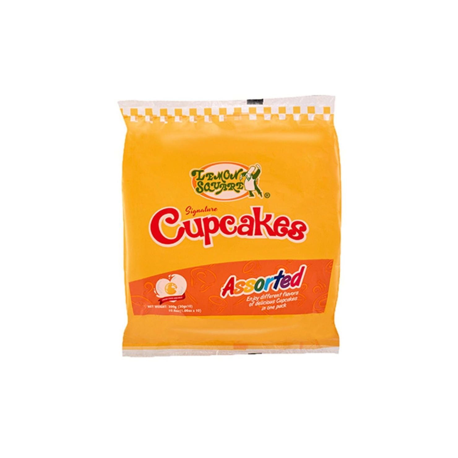 Lemon Square Signature Assorted Cup Cake 30g x 10 - Golden Buffalo Grocery Store