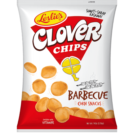 Leslie's clover Chips BBQ 85g - Golden Buffalo Grocery Store