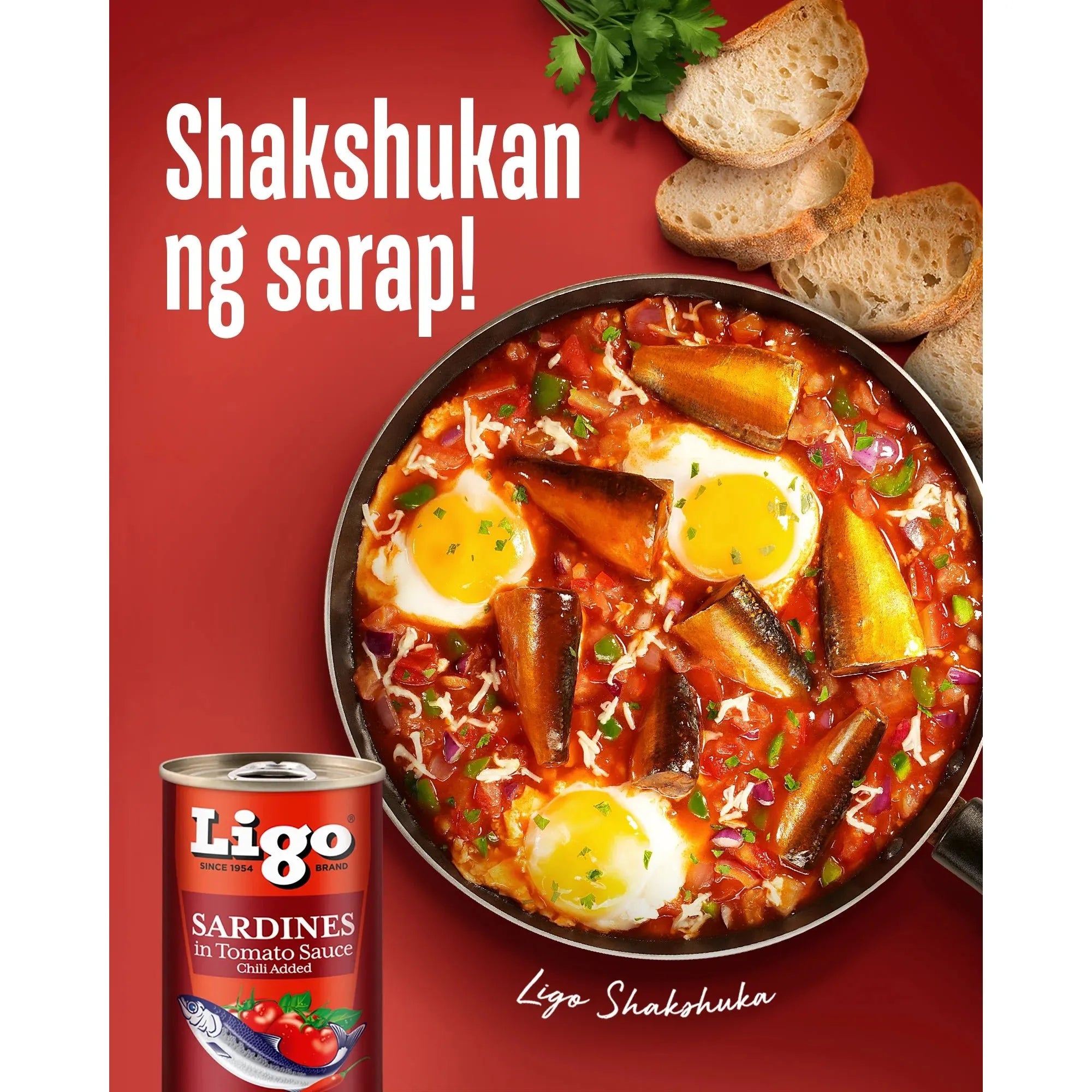 Ligo Sardines in Chili Tomato Sauce 155g - Golden Buffalo Grocery Store