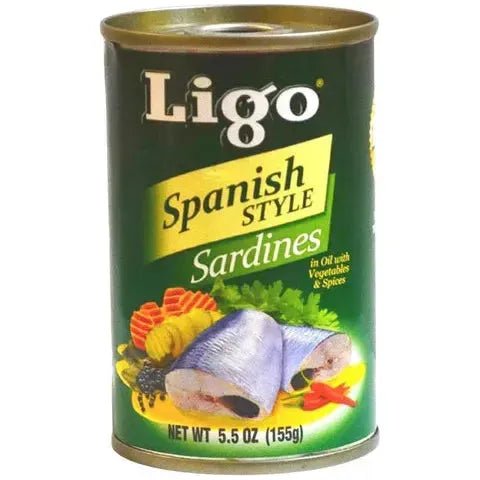 Ligo Spanish Sardines In Oil 155g - Golden Buffalo Grocery Store