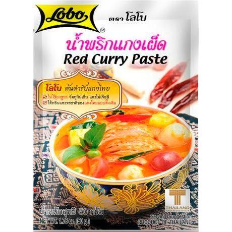 Lobo Red Curry Paste 50g - Golden Buffalo Grocery Store