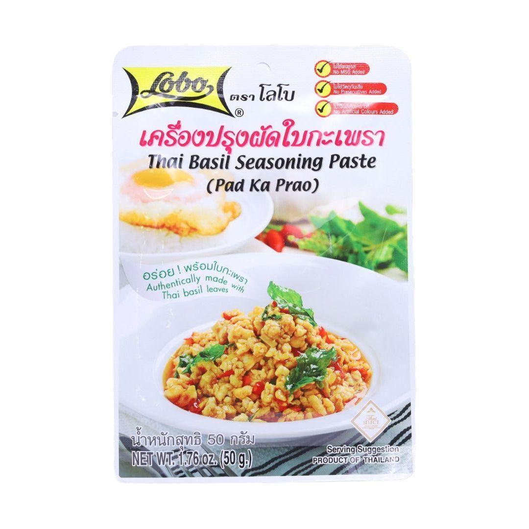 Lobo Thai Basil Seasoning Paste (Pad Ka Prao) - Golden Buffalo Grocery Store