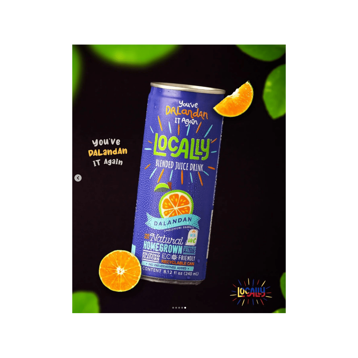 Locally Dalandan Juice Drink 240ml - Golden Buffalo Grocery Store