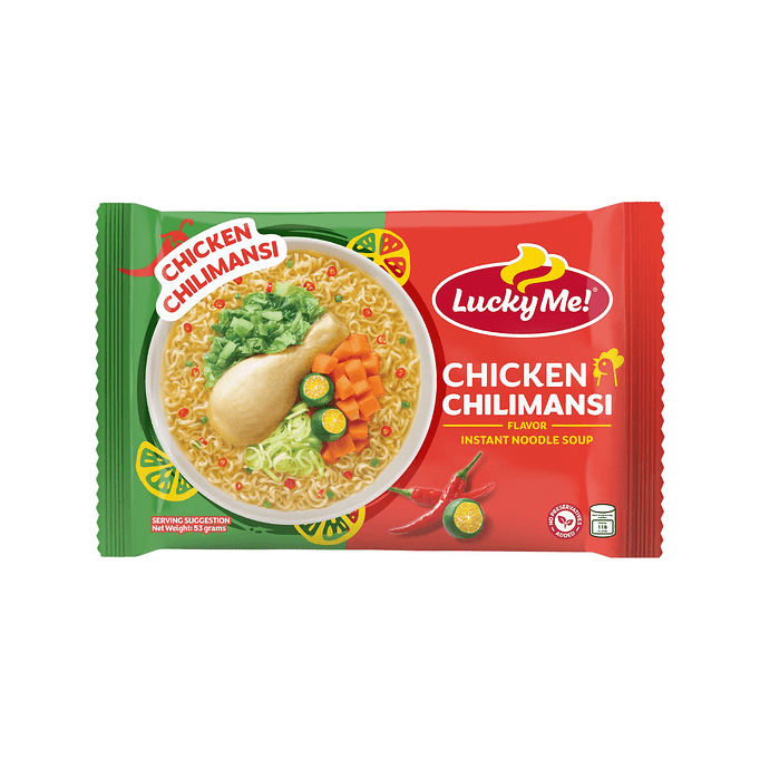 Lucky Me Chicken Chilimansi 53g - Golden Buffalo Grocery Store