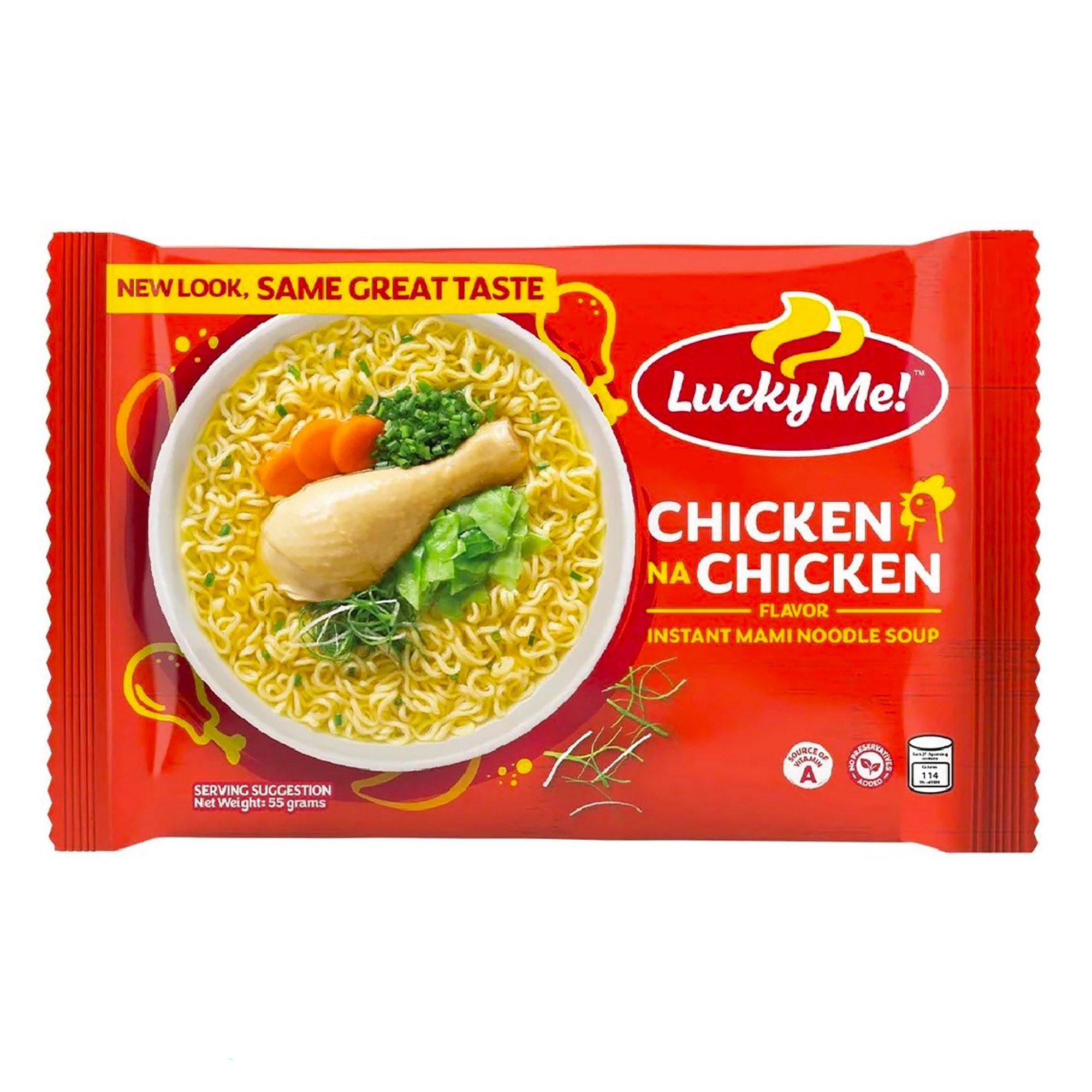 Lucky Me Mami Chicken Na Chicken Noodles 55g