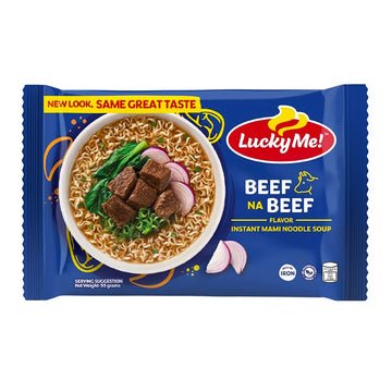 Lucky Me Mami Beef Na Beef Noodle 55g - Golden Buffalo Grocery Store