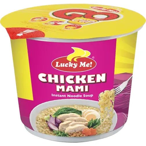 Lucky Me Mini Chicken Mami Bowl Noodle 40g - Golden Buffalo Grocery Store