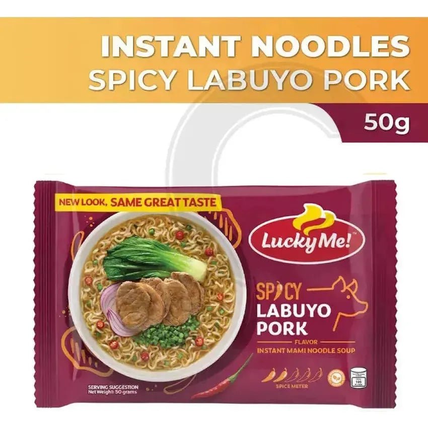 Lucky Me Spicy Labuyo Pork 55g - Golden Buffalo Grocery Store