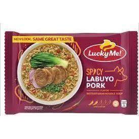 Lucky Me Spicy Labuyo Pork 55g - Golden Buffalo Grocery Store