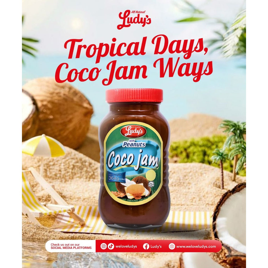 Ludy Coconut Jam with Peanut 364g - Golden Buffalo Grocery Store