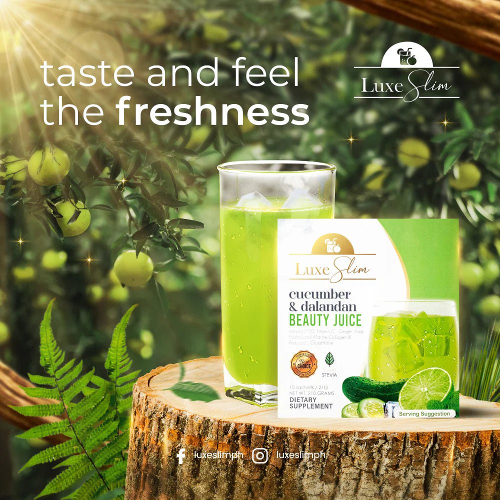 Luxe Slim Cucumber and Dalandan Beauty Juice 210g - Golden Buffalo Grocery Store