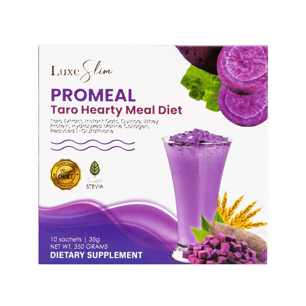 Luxe Slim Promeal Taro Hearty Meal Diet 350g - Golden Buffalo Grocery Store