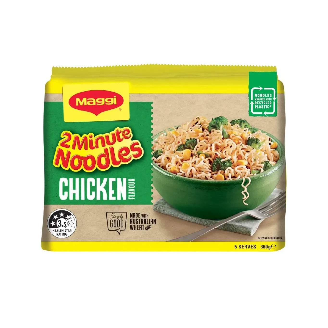 Maggi Chicken Noodle Pack of 5 - Golden Buffalo Grocery Store