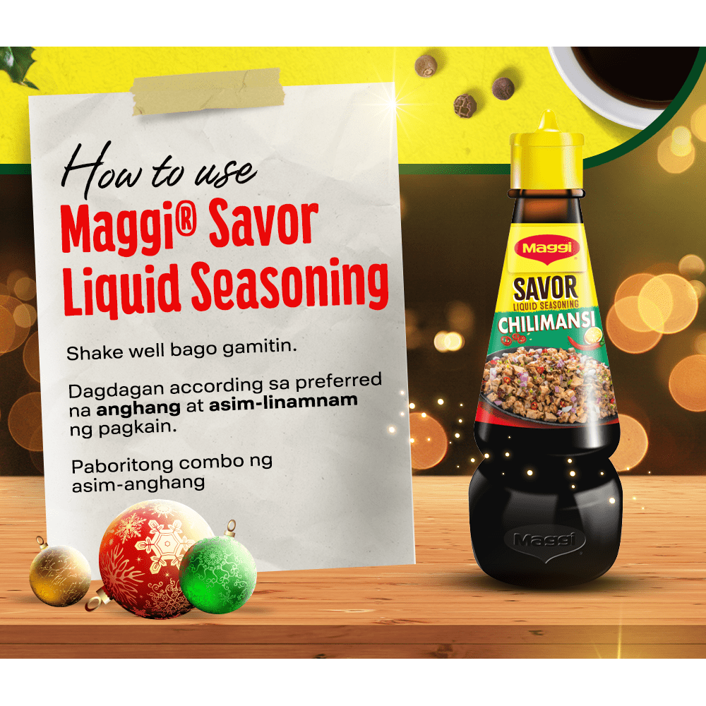 Maggi Savor Chilimansi Liquid Seasoning 130ml - Golden Buffalo Grocery Store