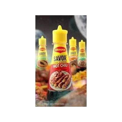 Maggi Savor Hot Chili Liquid Seasoning 130ml - Golden Buffalo Grocery Store