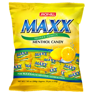 Maxx Honey Lemon Candy 50 pcs - Golden Buffalo Grocery Store