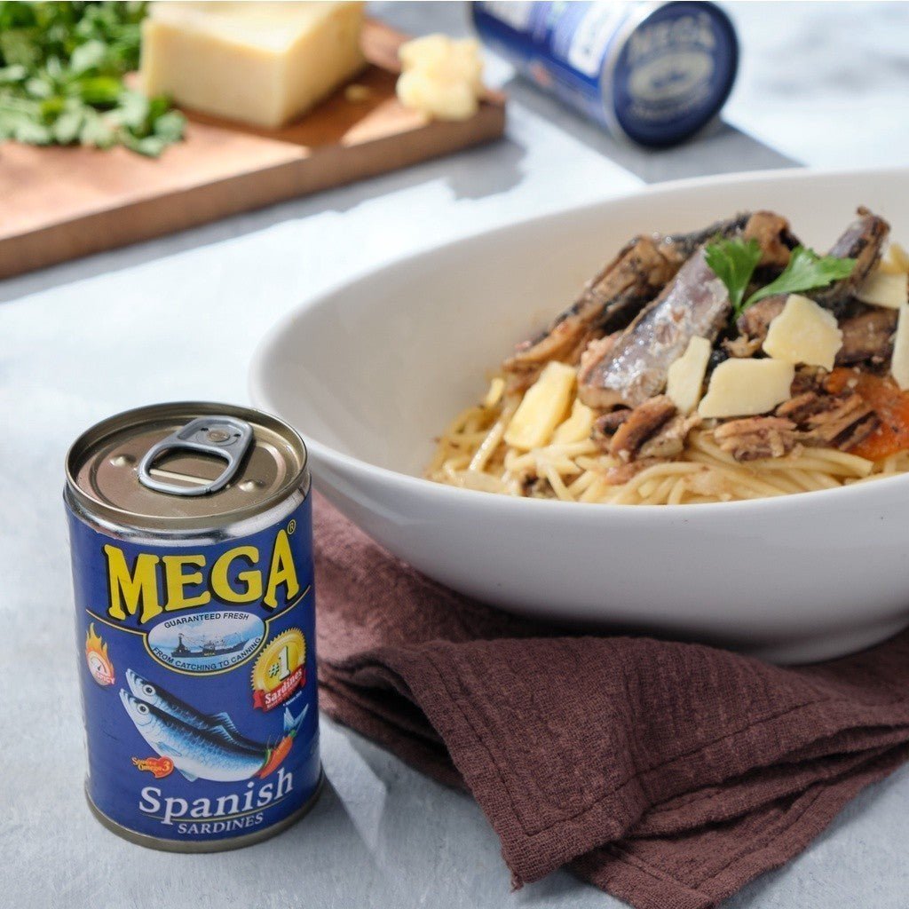 Mega Sardines Spanish Style 155g - Golden Buffalo Grocery Store