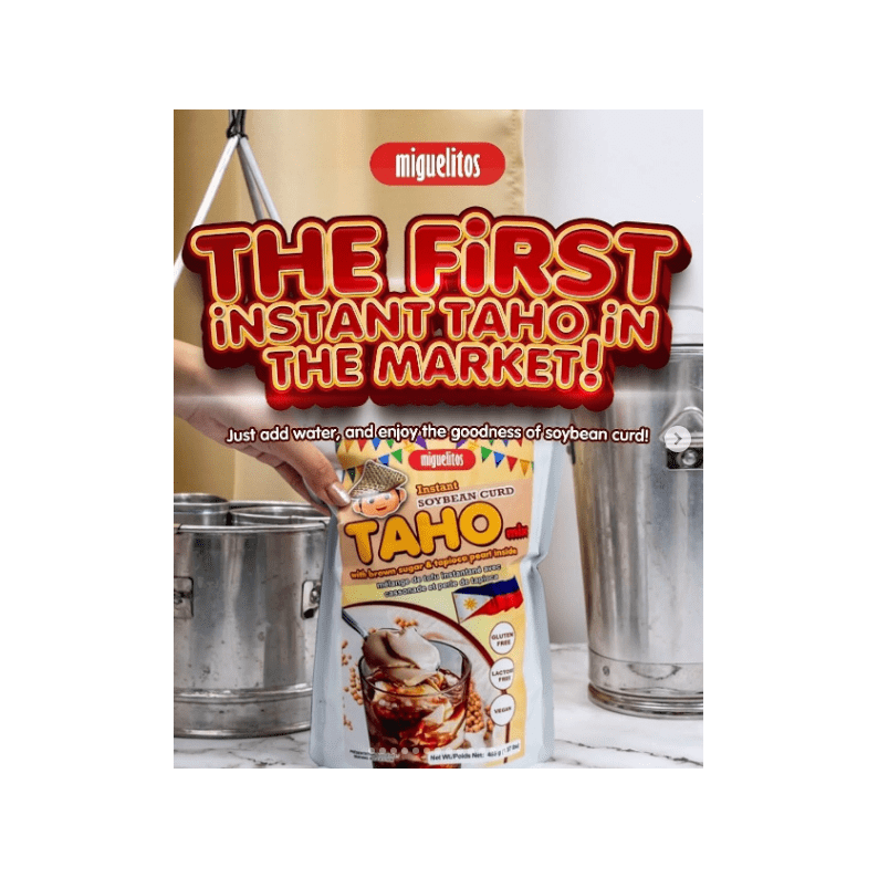 Miguelitos Instant Soybean Curd Taho Mix - Golden Buffalo Grocery Store