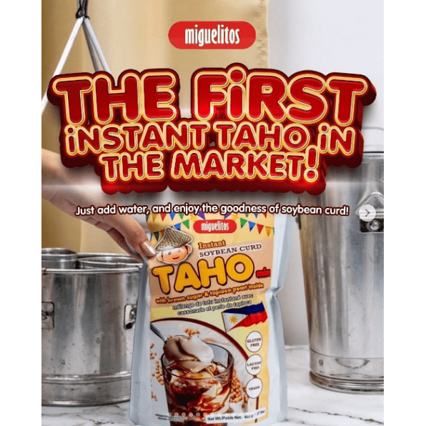 Miguelitos Instant Soybean Curd Taho Mix - Golden Buffalo Grocery Store