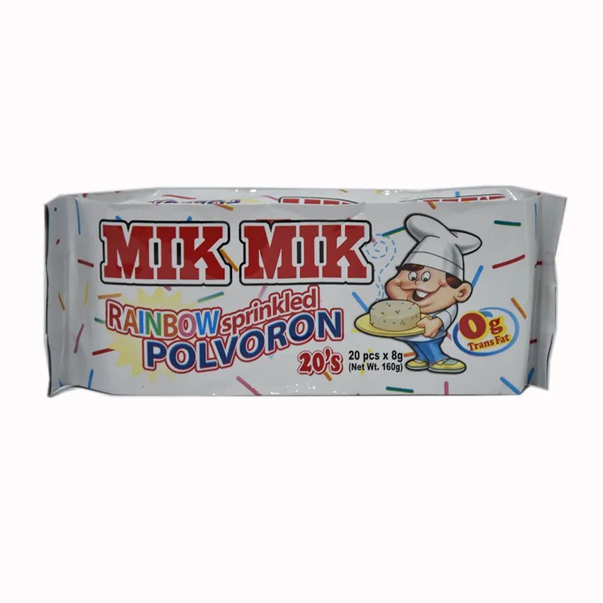 Mik Mik Polvoron - Rainbow 140g - Golden Buffalo Grocery Store