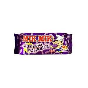 Mik Mik Polvoron - Ube 140g - Golden Buffalo Grocery Store