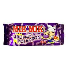 Mik Mik Polvoron - Ube 140g - Golden Buffalo Grocery Store