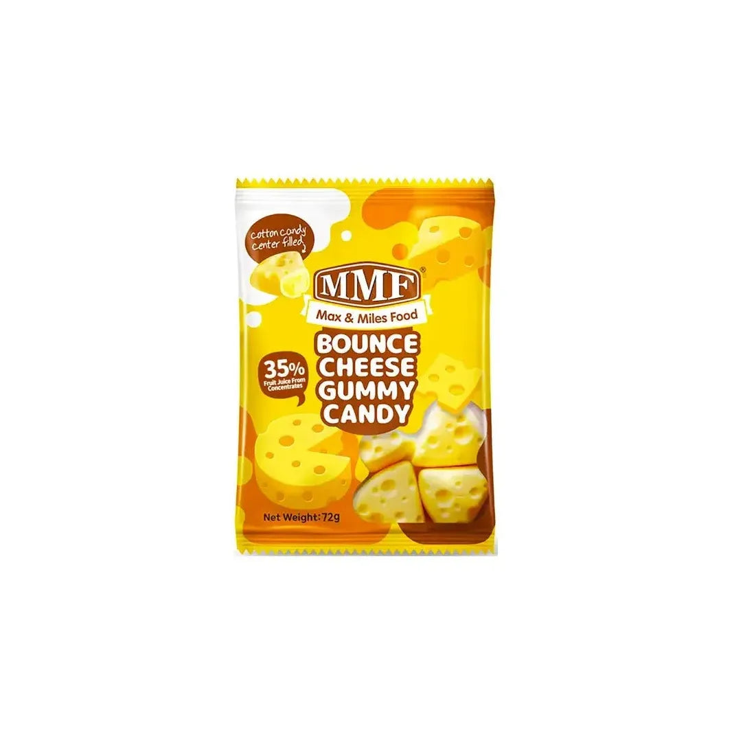MMF Bounce Cheese Gummy Candy 72g - Golden Buffalo Grocery Store