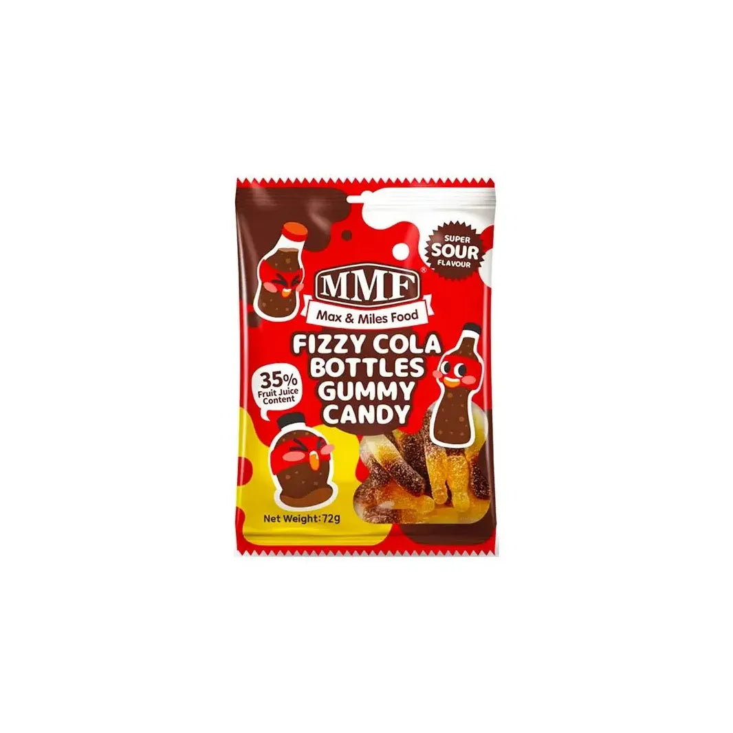 MMF Fizzy Cola Bottles Gummy Candy 72g - Golden Buffalo Grocery Store