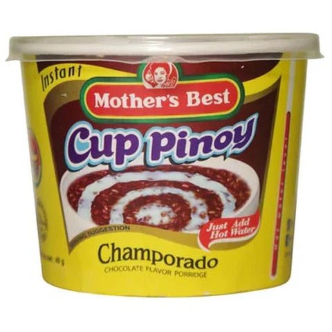 Mother's Best Cup Pinoy Champorado 40g - Golden Buffalo Grocery Store
