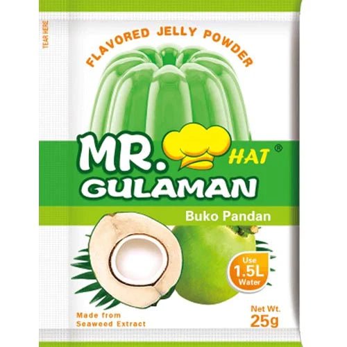Mr Gulaman Jelly Powder Buko Pandan 25g - Golden Buffalo Grocery Store