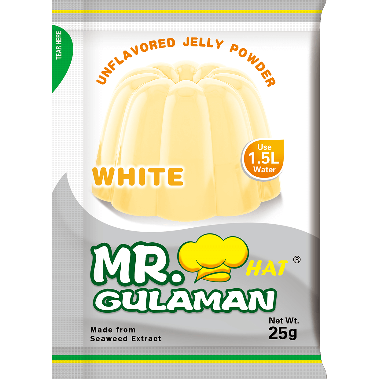 Mr Gulaman Jelly Powder White - Golden Buffalo Grocery Store