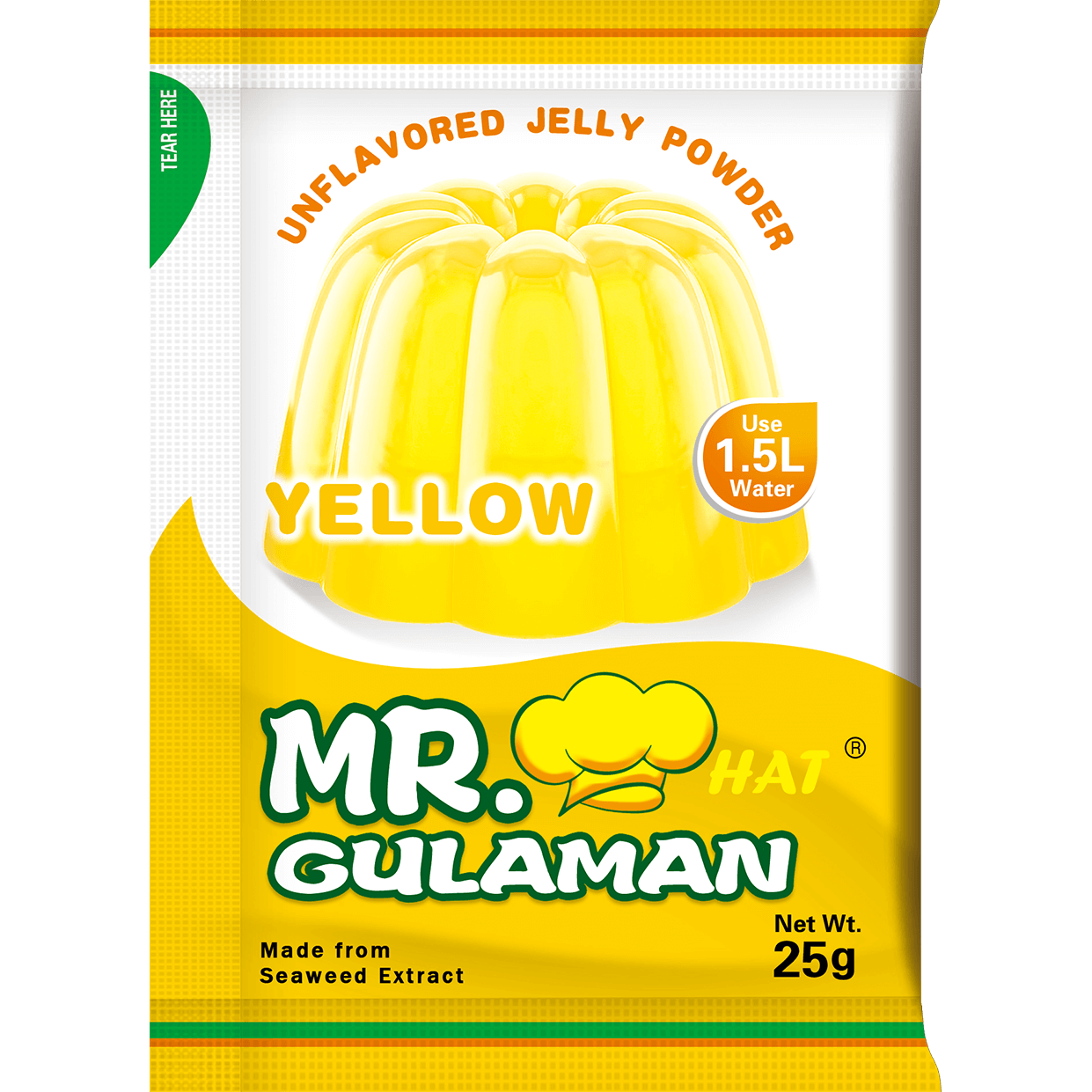 Mr Gulaman Jelly Powder Yellow - Golden Buffalo Grocery Store
