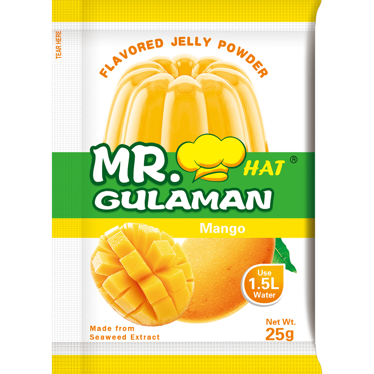 Gulo Meman Mr Gulaman Mango 25g – Golden Buffalo Grocery Store