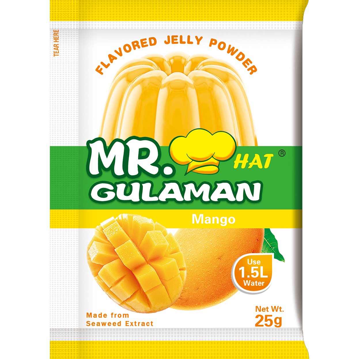 Mr Gulaman Mango 25g - Golden Buffalo Grocery Store