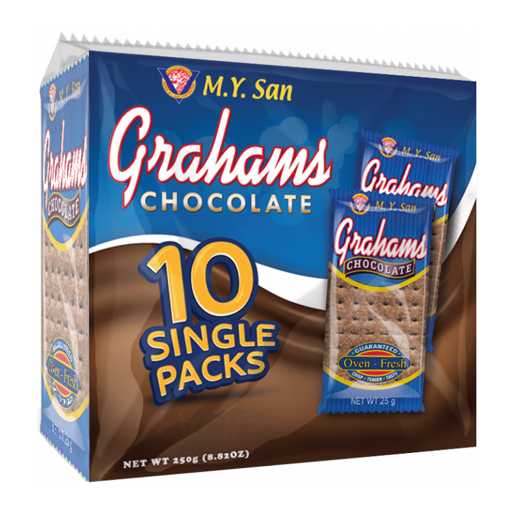 M.Y. San Grahams Choco 250g - Golden Buffalo Grocery Store
