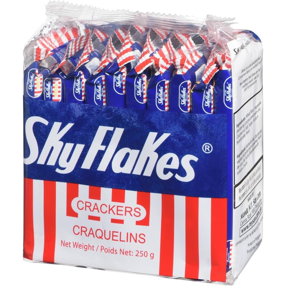 M.Y. San Skyflakes Snack Pack Original 250g - Golden Buffalo Grocery Store