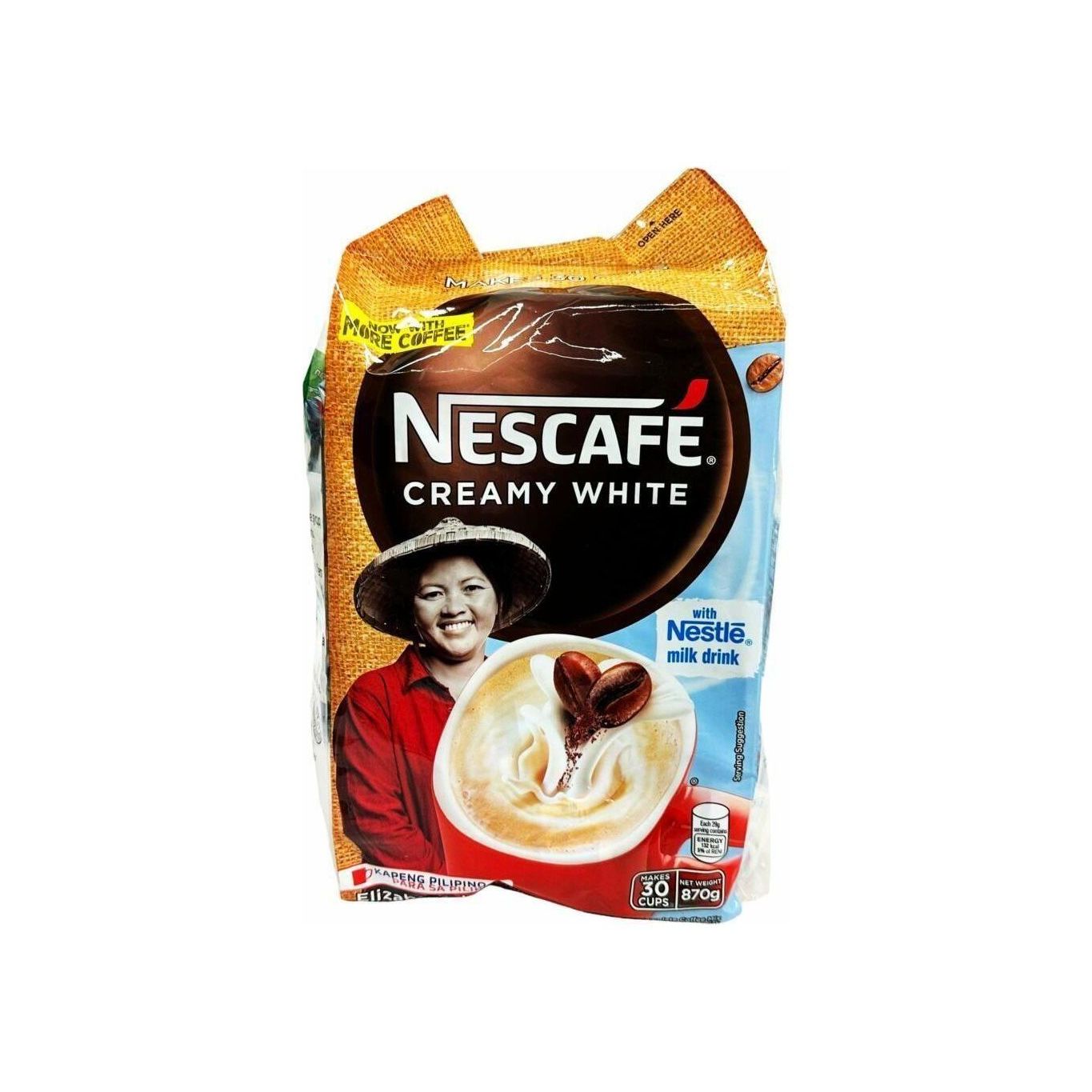Nescafe Creamy White 25.5g x 30p - Golden Buffalo Grocery Store