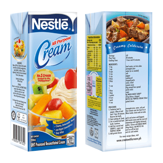 Nestle All Purpose Cream 250ml - Golden Buffalo Grocery Store