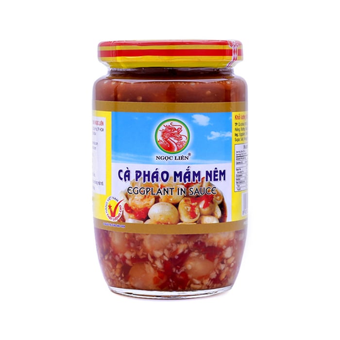 Ngoc Lien Pickled Eggplant with Anchovy Fish Sauce 400g - Golden Buffalo Grocery Store