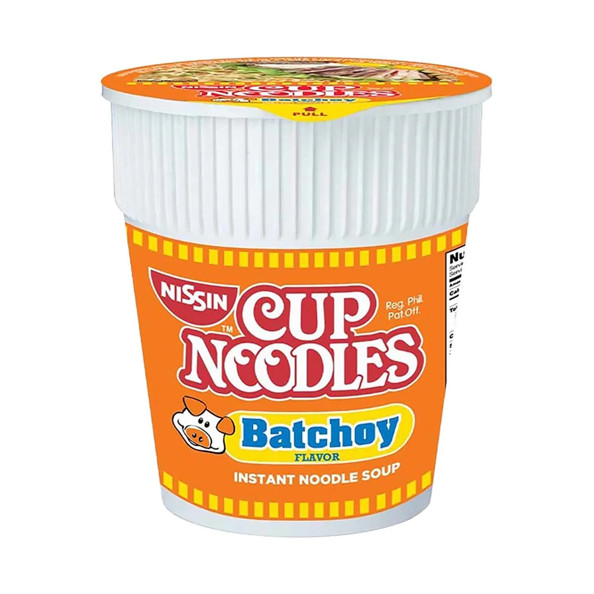 Nissin Cup Instant Noodles Batchoy 60g - Golden Buffalo Grocery Store