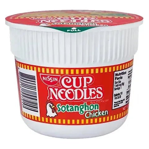 Nissin Mini Cup Chicken Sotanghon 30g - Golden Buffalo Grocery Store