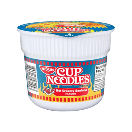 Nissin Mini Cup Hot Creamy Seafood 48g - Golden Buffalo Grocery Store