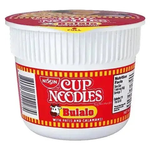 Nissin Mini Cup Noodles - Bulalo - Golden Buffalo Grocery Store