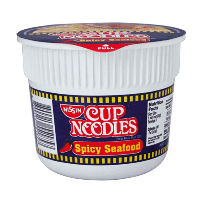 Nissin Mini Cup Spicy Seafood 40g - Golden Buffalo Grocery Store