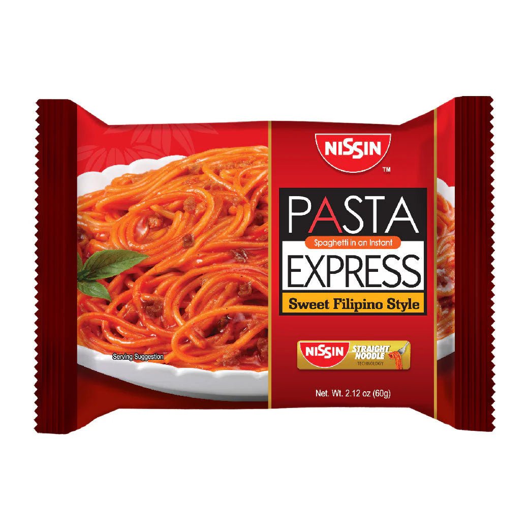 Nissin Pasta Express Sweet Filipino Style 60g - Golden Buffalo Grocery Store