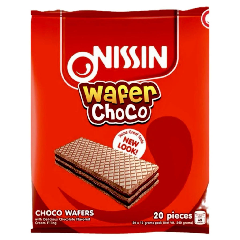 Nissin Wafer Choco 20 x 12g - Golden Buffalo Grocery Store