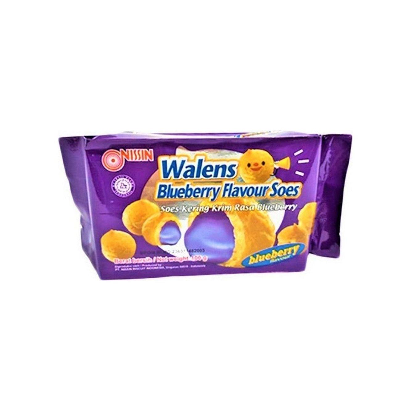 Nissin Walens Soes Blueberry 100g - Golden Buffalo Grocery Store