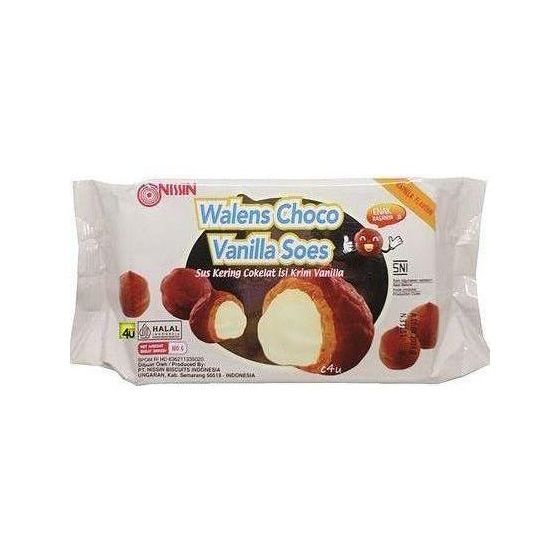 Nissin Walens Soes Choco Vanilla 100g - Golden Buffalo Grocery Store