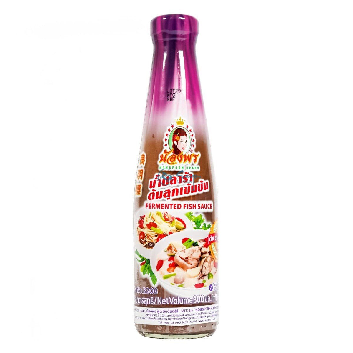 Nongporn Fermented Fish Sauce 300ml - Golden Buffalo Grocery Store